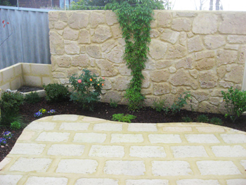 reconstituted limestone paving